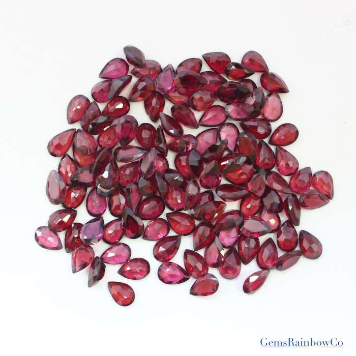 Garnet_Fac_Pear_9x6mm_A_1 Garnet Pear