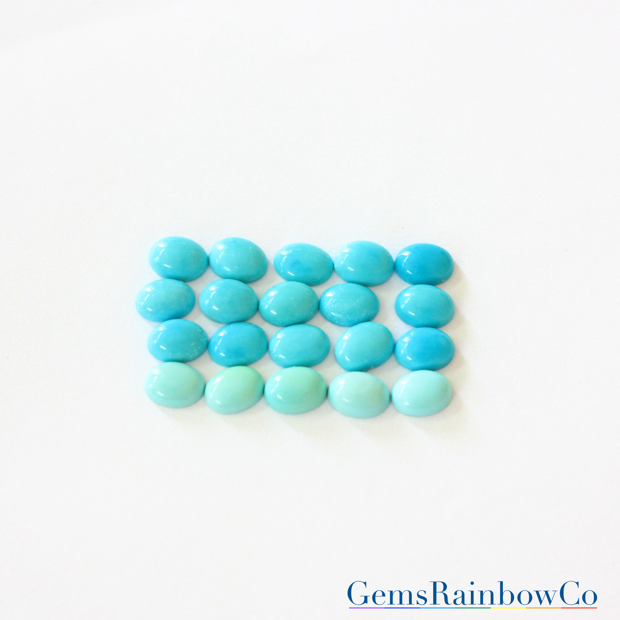8x6mm Oval Faux Turquoise Stones, Turquoise Cabochons, Oval Cabochons, Jewelry  Making, Western Jewelry, Bezel Setting, Flat Back Stones 