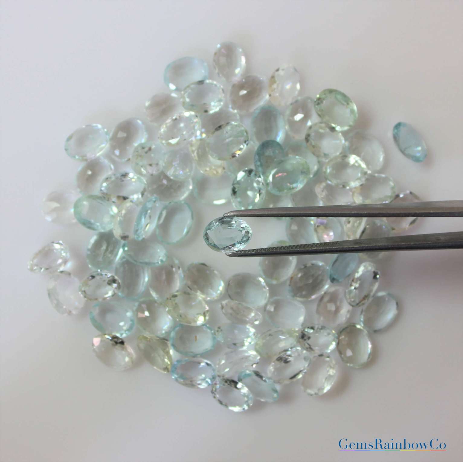 Aquamarine Oval Aquamarine Oval