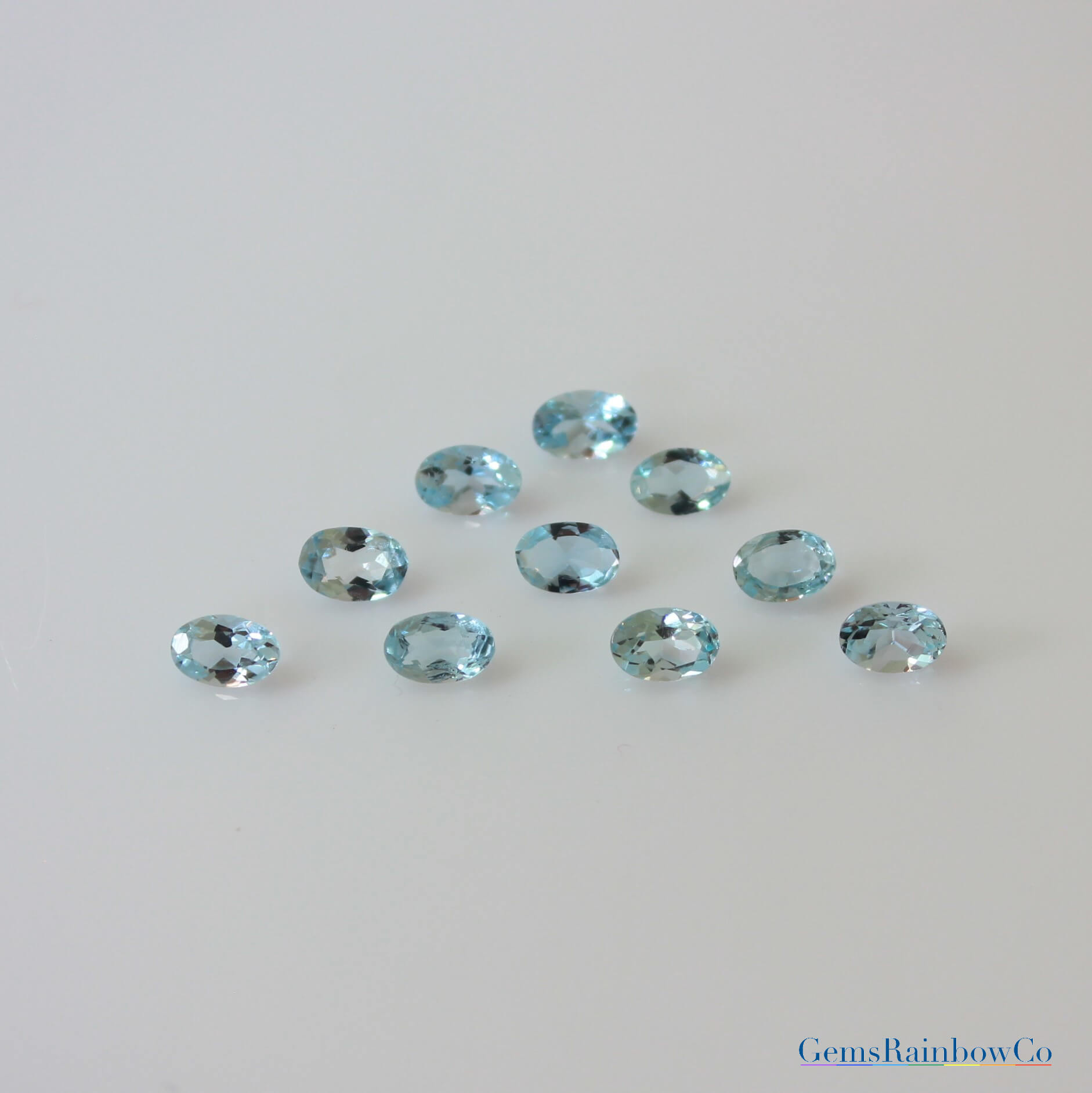 Aquamarine Oval Aquamarine Oval