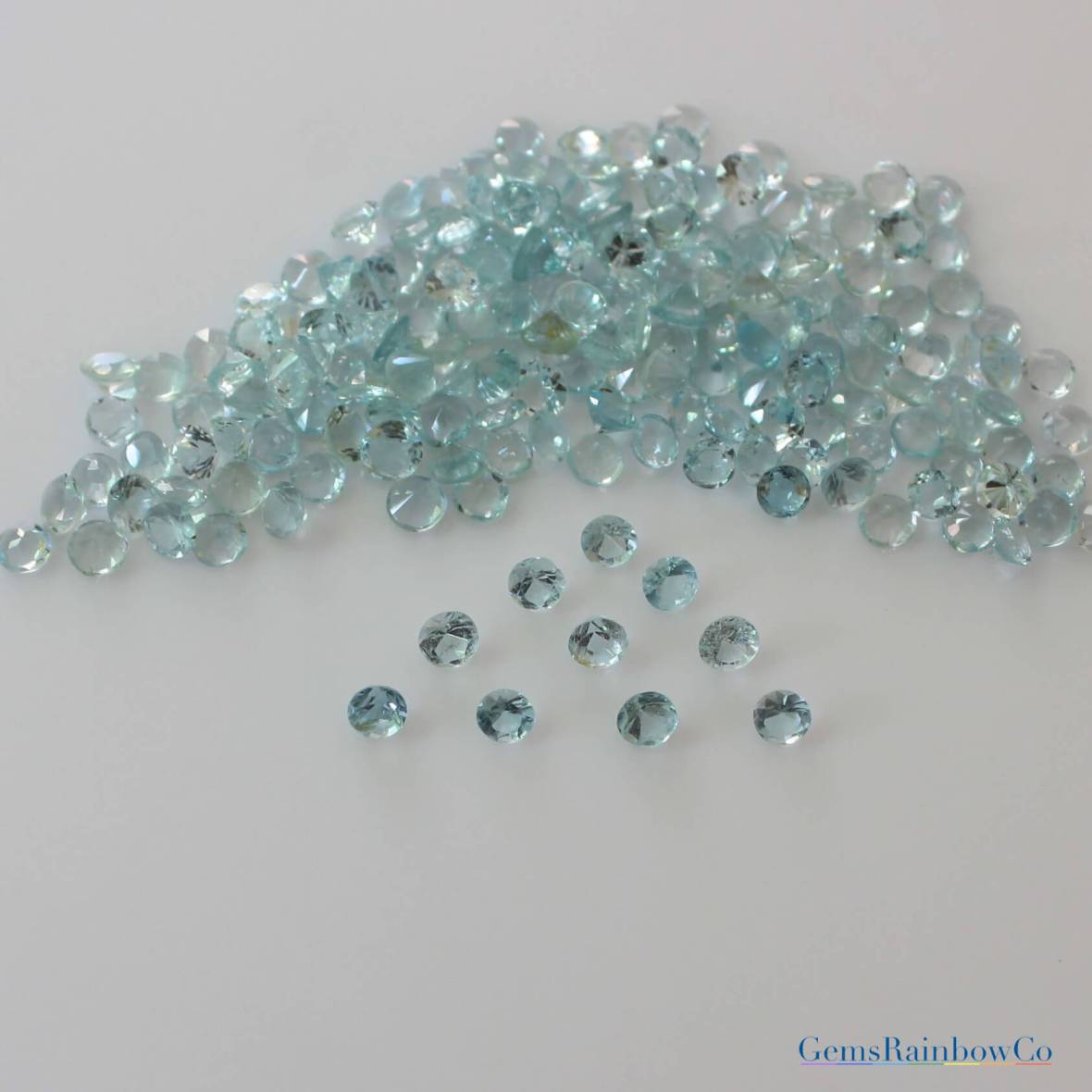 Aquamarine_Fac_Round_4mm_A_5 copy Aquamarine Round