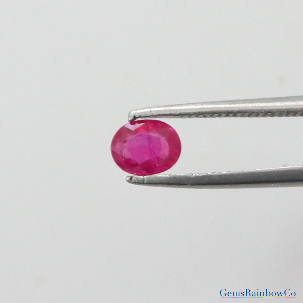 Ruby Faceted Gemstone Octagon Shape Loose Gemstone Ring Size Ruby Gemstone For Making Jewelry 6×8 MM 2cts • offers Top Grade Quality