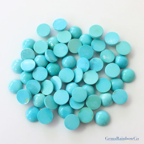 Turquoise Blue Caboch