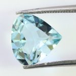 Natural sky blue Aquamarine, 2.05 carat Heart, 10mm, Rare and Exclusive Natural Gemstone