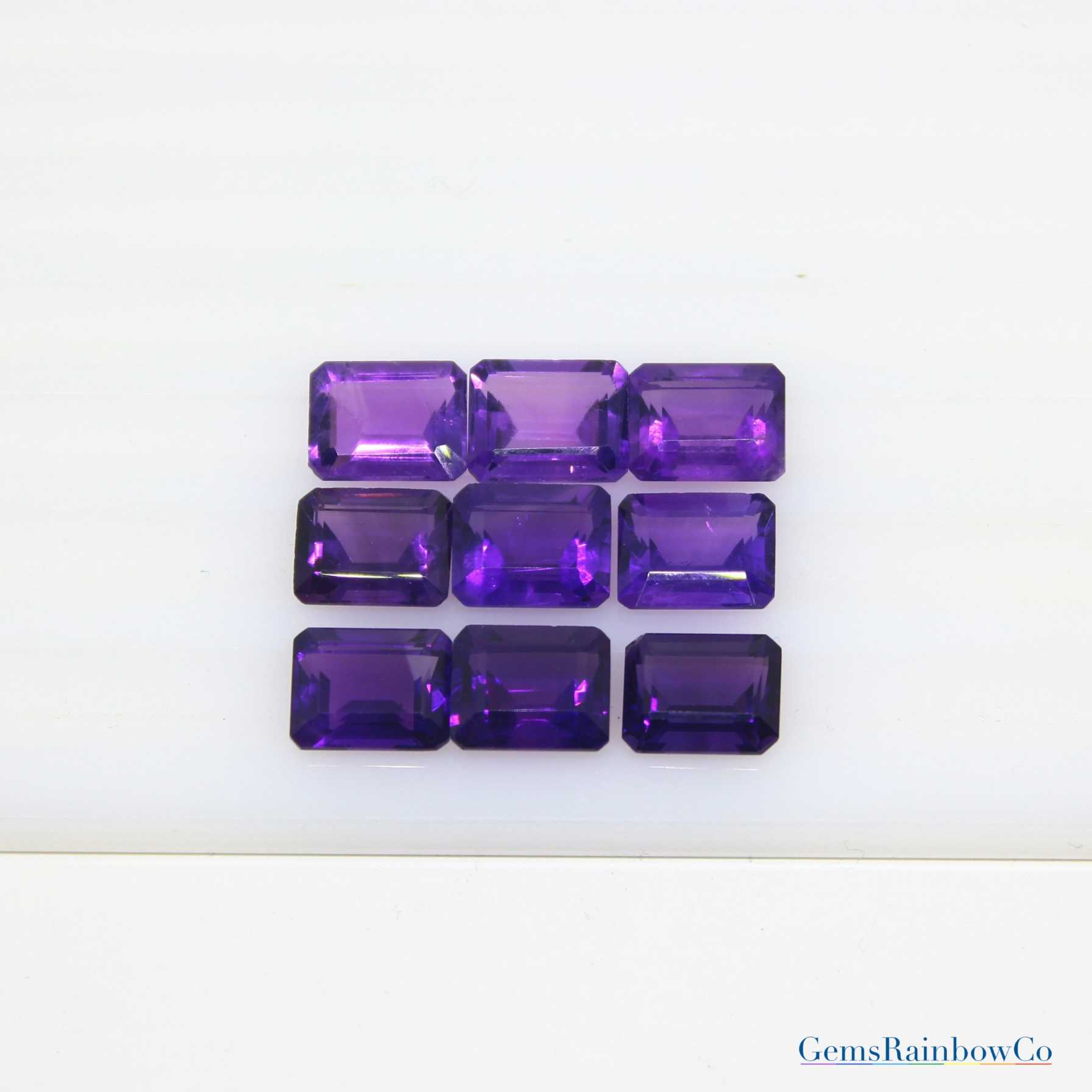 Amethyst Stone Octagon