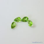 Peridot Faceted Pear