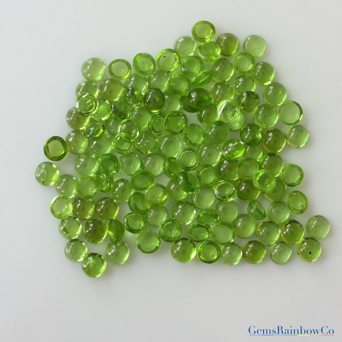 Peridot Round Cab