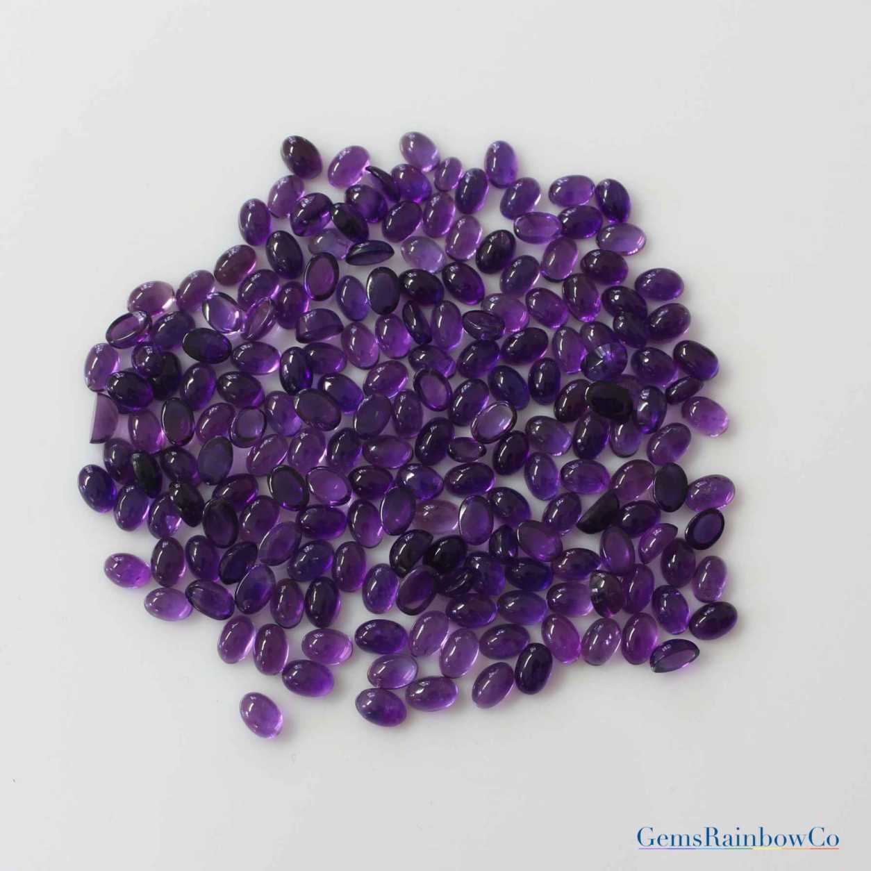 Amethyst_Afri_Cab_Oval_6x4mm_AA_3 Amethyst Oval Stone