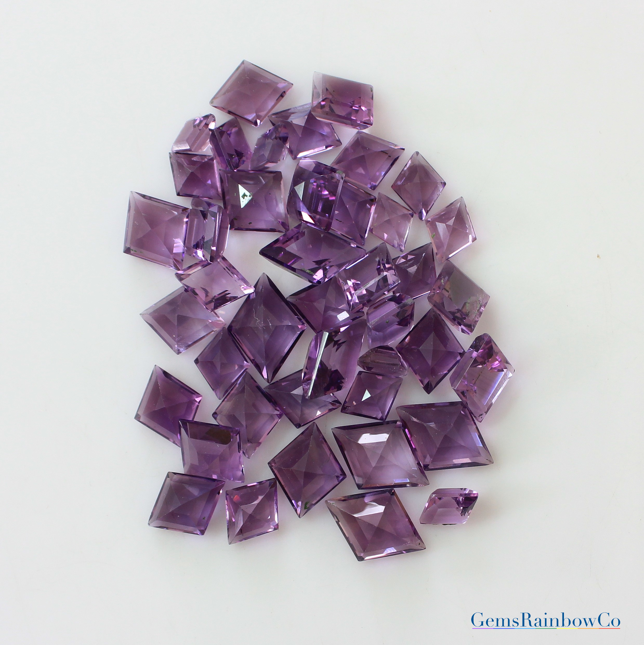 Rare Lavender Amethyst Kite Shape Faceted Loose gemstone AAA Quality ...