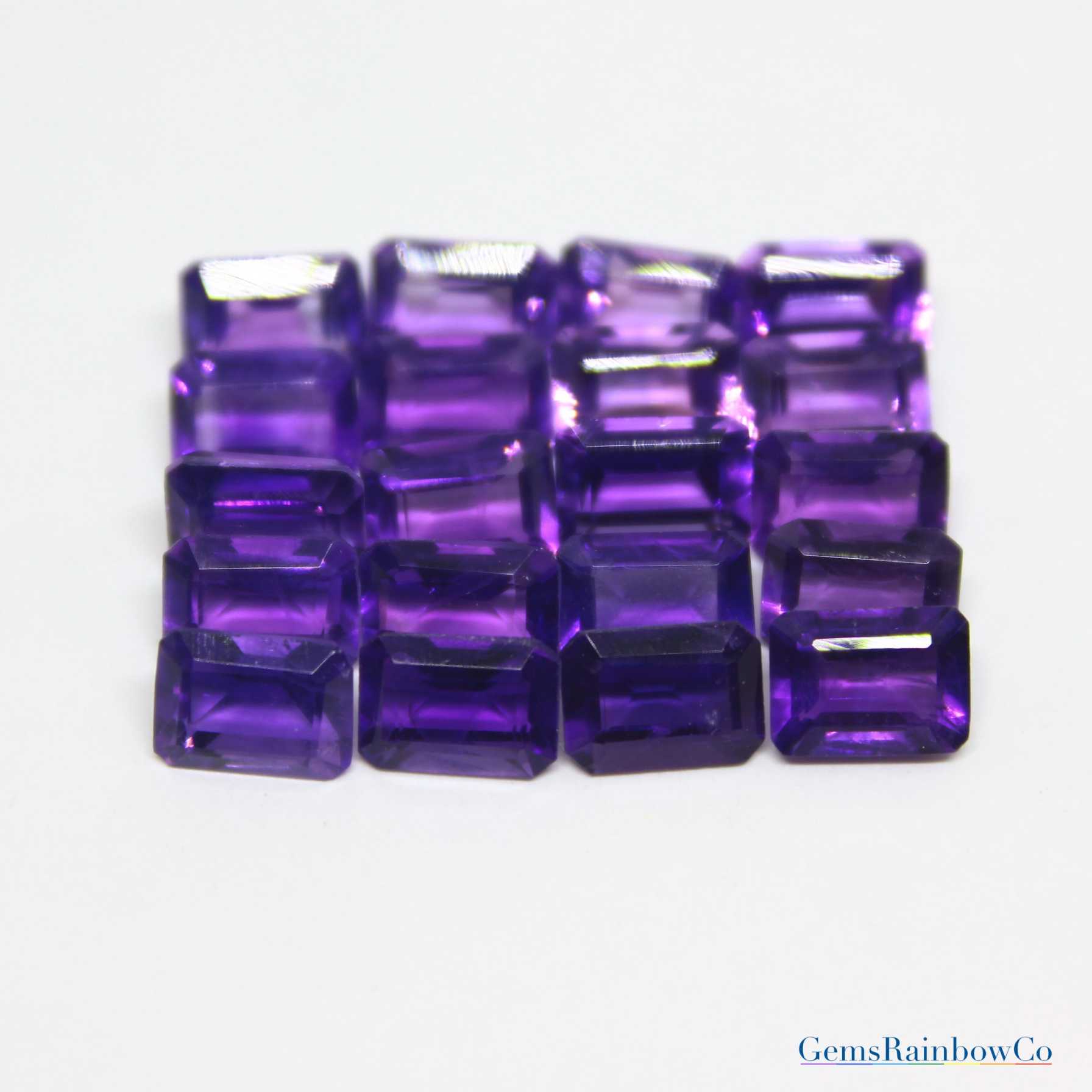 Amethyst Stone Octagon