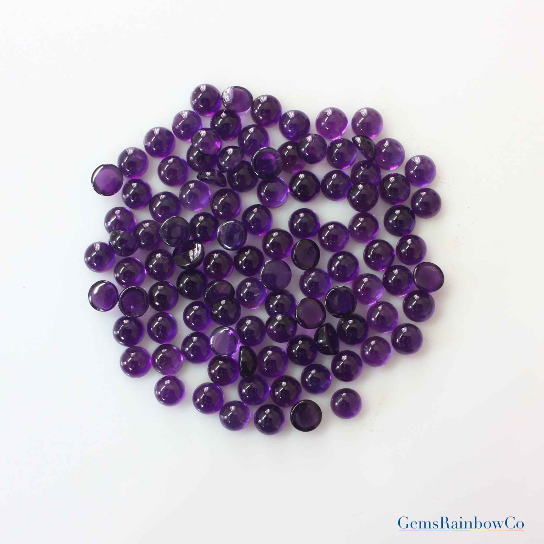 Amethyst_Afri_Fac_Round_5mm_2 Amethyst Stone Round
