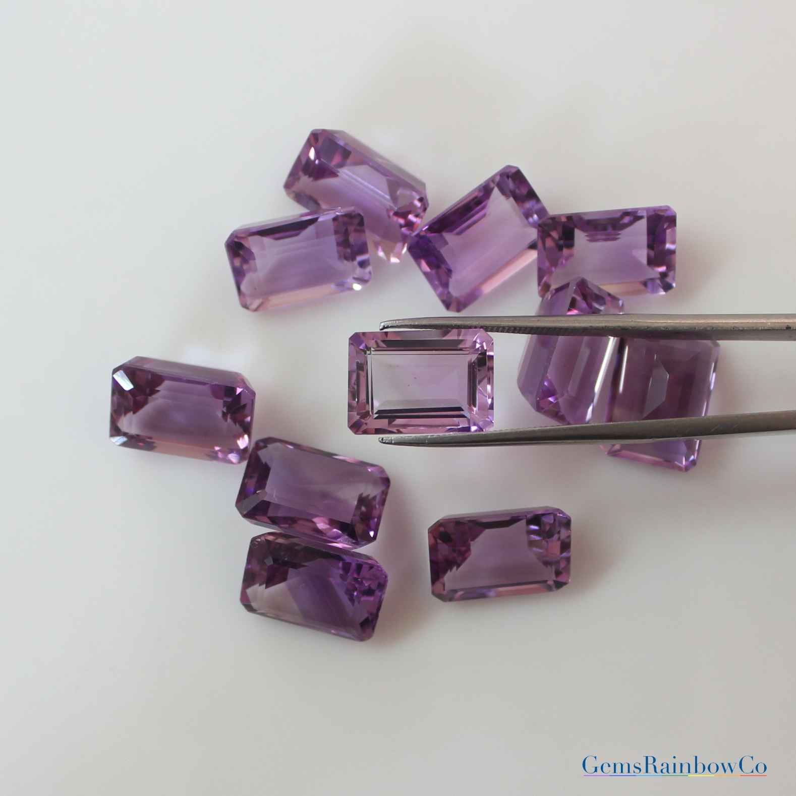 Amethyst Stone Octagon