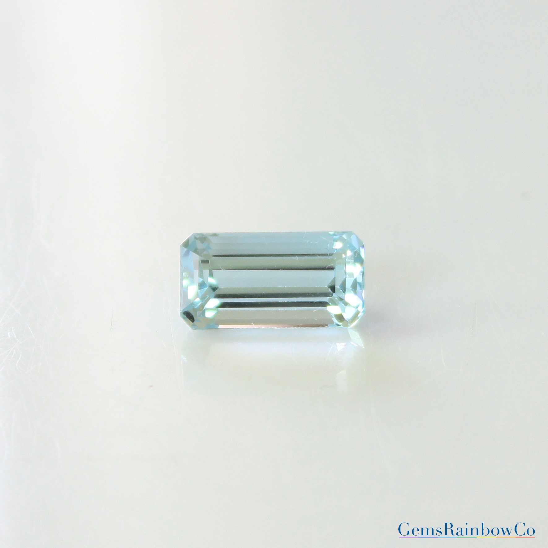 Aquamarine Octagon 13x6mm Loose gemstone | GemsRainbowCo
