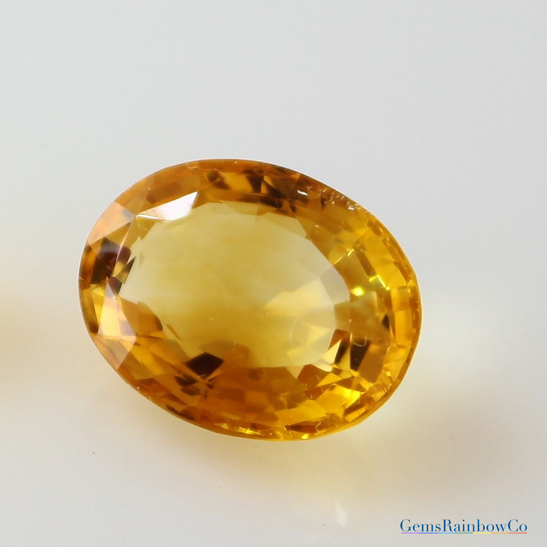 Gemstones Materials 13.30 Ct Natural Citrine Gemstone Golden Yellow ...