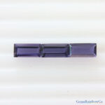 iolite Blue Baguette