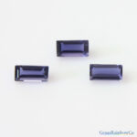 iolite Blue Baguette