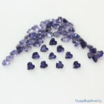 Iolite Blue Heart