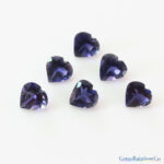 Iolite Blue Heart