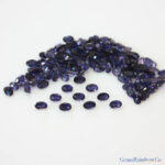 Iolite Blue Oval