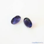 Iolite Blue Oval