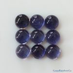 iolite stone Round