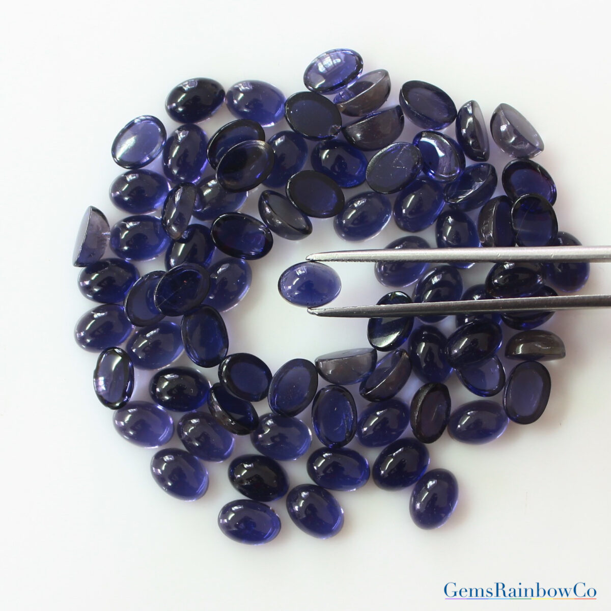 iolite Stone Oval