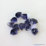 Iolite Blue Heart