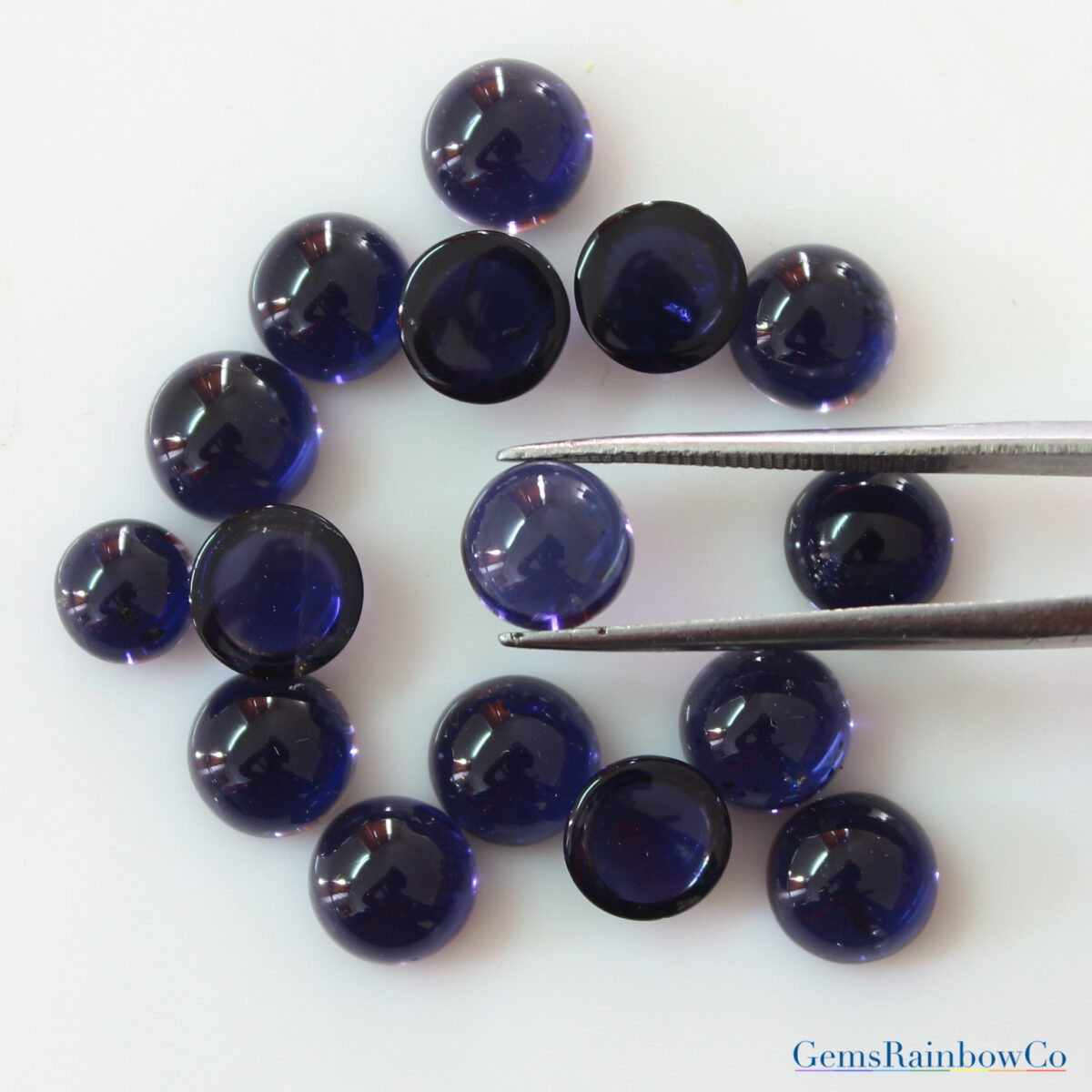 iolite Stone Round