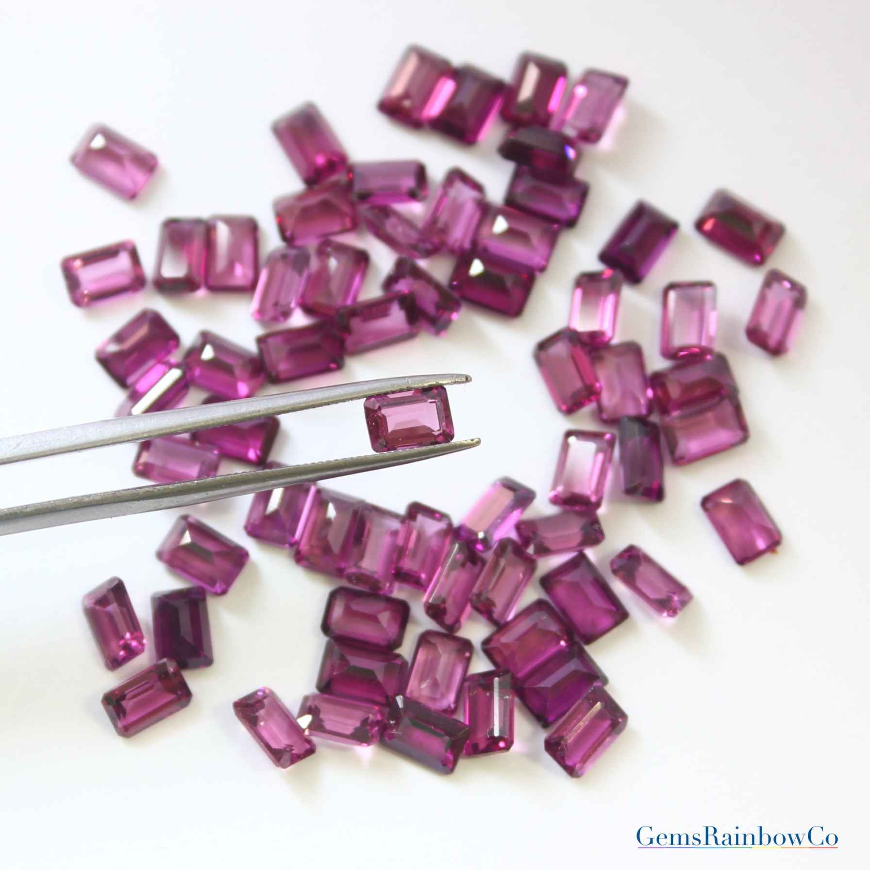 Garnet_Fac_Octagon_6x4mm_AAA_2 Garnet Faceted Octagon