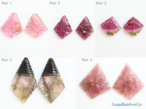 Tourmaline Carvings