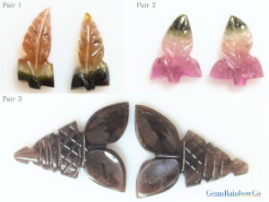 Tourmaline Carvings