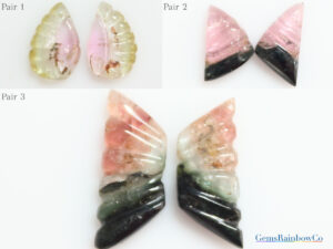 Tourmaline carved