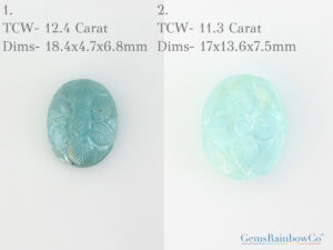 Aquamarine Carving