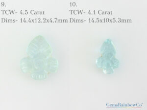 Aquamarine Carving