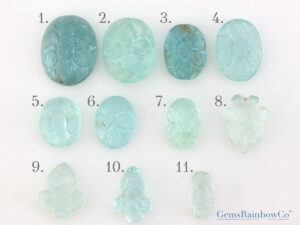 Aquamarine Carving