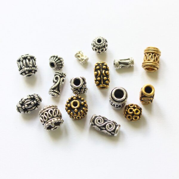 Bali Beads in 925 Sterling Silver