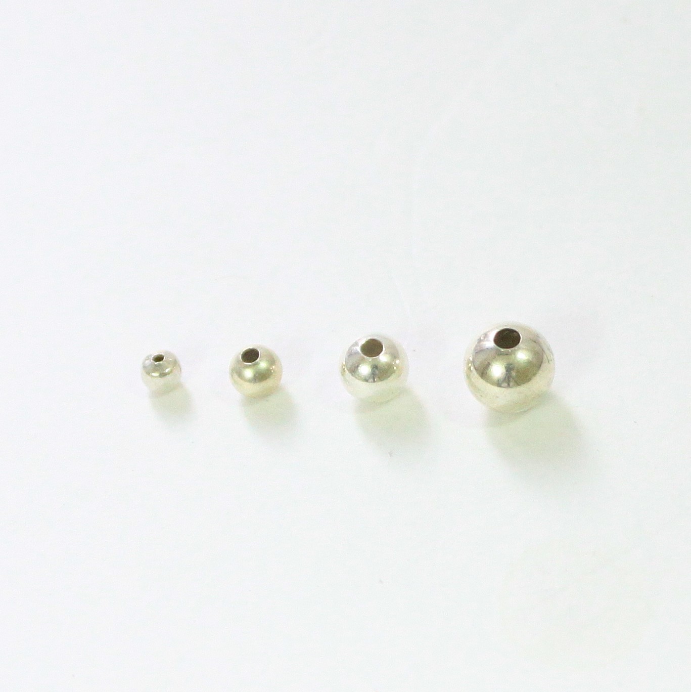 20pcs of 925 Sterling Silver Small Gear Donut Beads for Bracelet Spacers