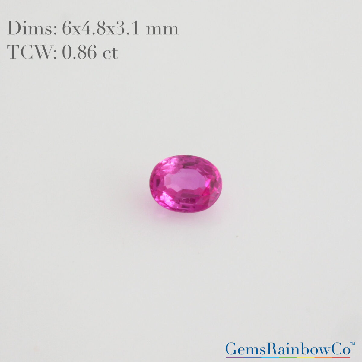 Pink Sapphire Oval