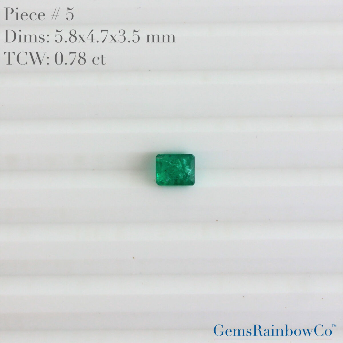 Emerald Green Octagon