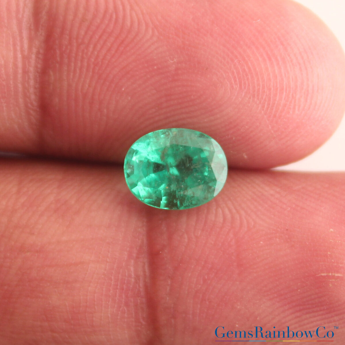 Emerald Green Oval