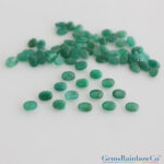 Emerald Oval Green Faceted