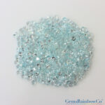 Blue Aquamarine Round