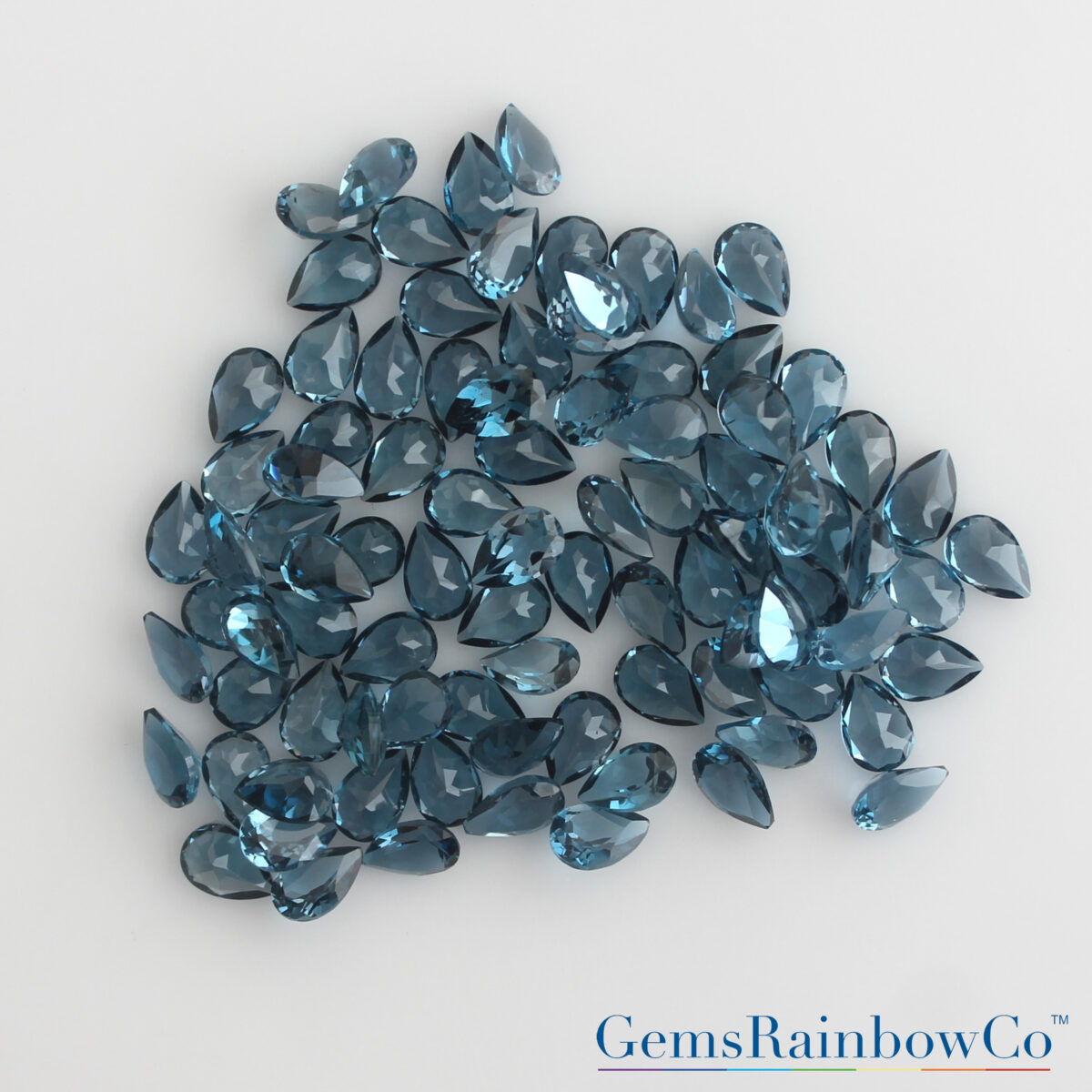 Blue Topaz Pear Shape