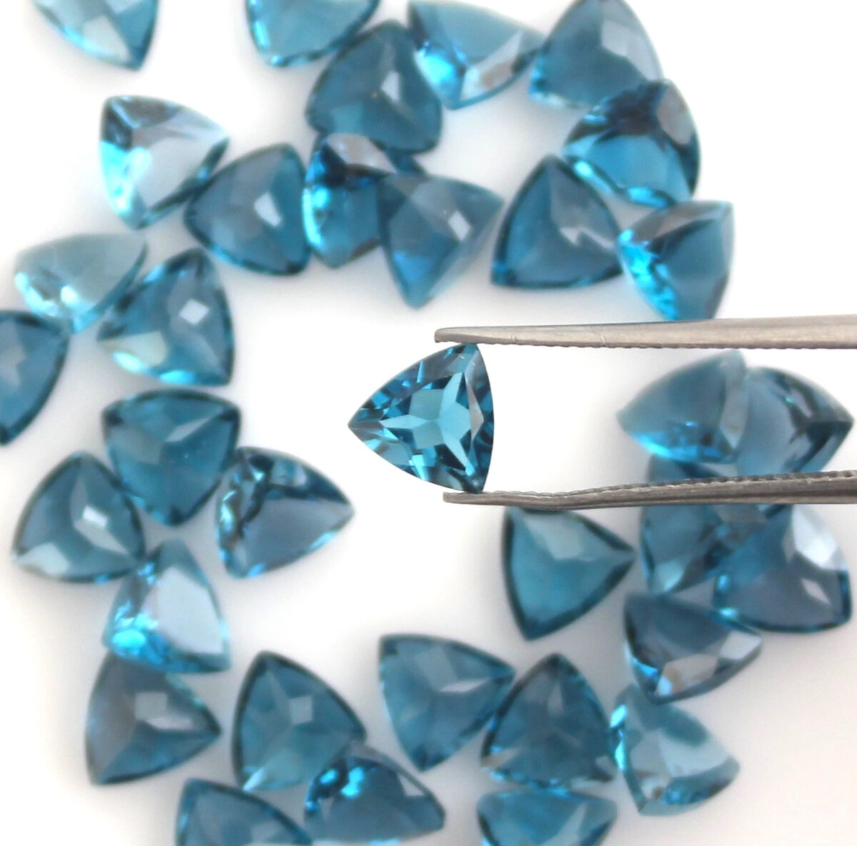 Blue Topaz Trillion